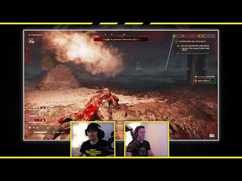 HELLDIVERS 2 - Let's Play with the Devs