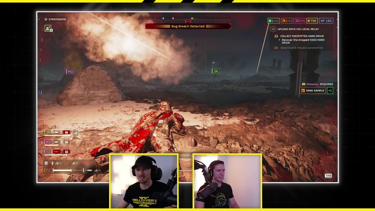 HELLDIVERS 2 - Let's Play with the Devs - YouTube