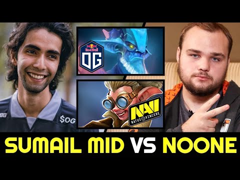 SUMAIL Mid vs NOONE — Blink Dagger Leshrac vs Snapfire