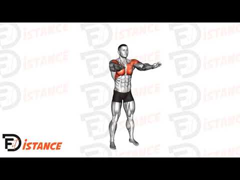 Exercice Élévation croisée du haut de la poitrine (homme)