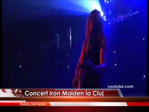 Concert Iron Maiden la Cluj – VIDEO