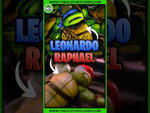 TMNT 1990 Movie vs Comic