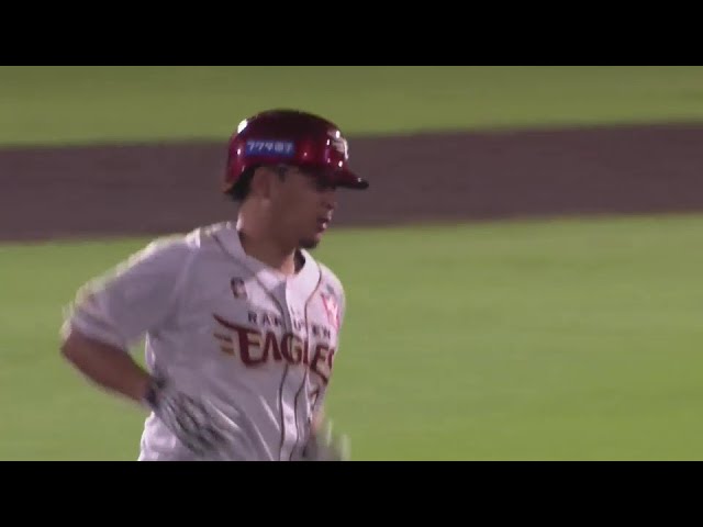【7回裏】打球はレフトスタンドへ!! イーグルス・浅村栄斗 第7号ソロホームランで勝ち越し!!  2024年7月12日 東北楽天ゴールデンイーグルス 対 埼玉西武ライオンズ