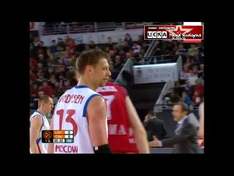 2008 Lottomatica Roma (Italy) - CSKA (Moscow) 54-82 Men Basketball EuroLeague, 2d group stage