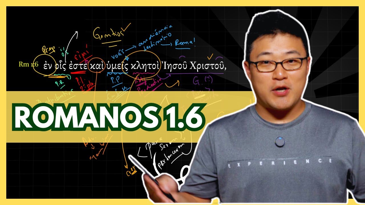 SOMOS DE JESUS CRISTO! - Romanos 1.6 em grego