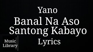 Banal Na Aso, Santong Kabayo Music Video