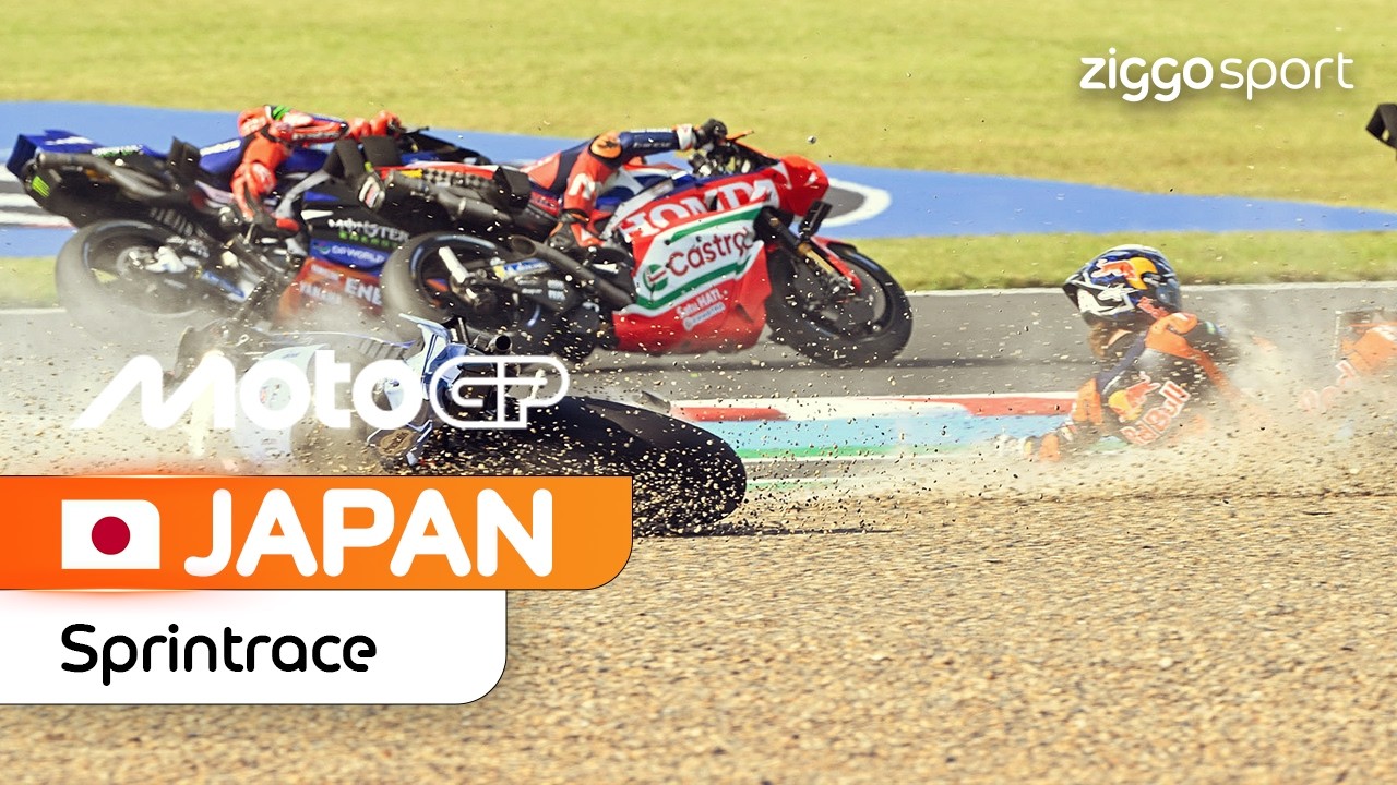 NEE TOCH! DRIE GROTE NAMEN KEIHARD ONDERUIT IN RONDE 1!! 😱😱 | Sprintrace van Japan | MotoGP 2026