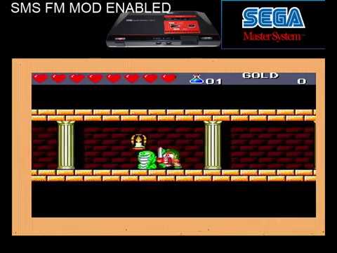 Wonder Boy 3 Dragon's Trap  Sega Master System PSG/FM Sound comparison