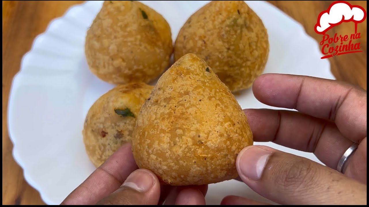 A salty saleswoman taught me the secret of the coxinha with pasta made with 2 ingredients