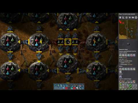 Factorio - My green/low pollution factory. (bad audio, look the pinned comment)