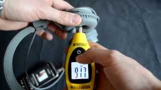 Video thumbnail for Urbanears Plattan Headphones SPL dB test + quick review by Techscrew