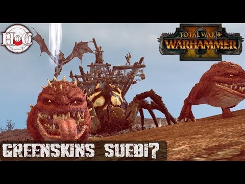 Greenskins = Suebi? - Total War Warhammer 2 - Online Battle 224