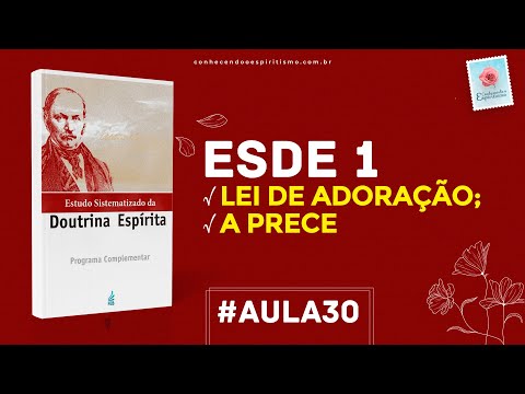 Class 30 - ESDE 1 - Law of Worship; Prayer