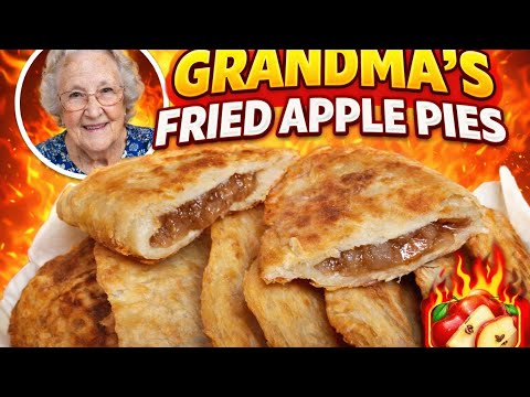 Grandma’s Secret Southern Fried Apple Pies | Authentic Scratch Dough Recipe