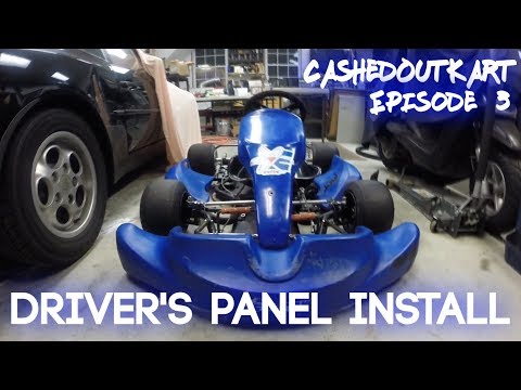 Installing a Kart Driver's Panel! (Body Install Part 2) | CashedOutKart Build Episode 3