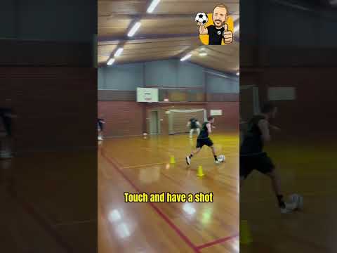 Futsal shooting drill - important detail