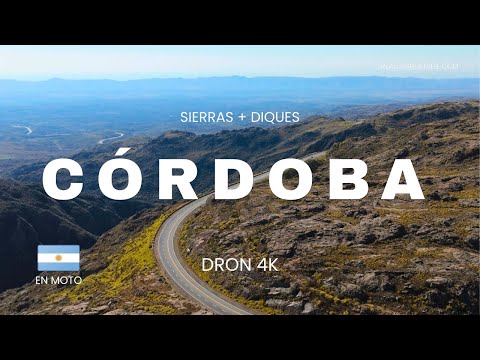 SIERRAS + DIQUES | Lugares de CÓRDOBA que VALE LA PENA CONOCER 🇦🇷 - 4k DRON 