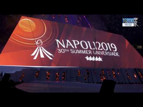 Al via Universiadi a Napoli con Mattarella. Prima medaglia per l' Italia dal trampolino