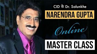 Actor Mr. Narendra Gupta Master Class in filmi filmonia's Online class video