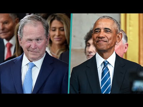 Jenna Bush Hager Jokes Barack Obama Is A 'Bad Influence' On Dad George W. Bush
