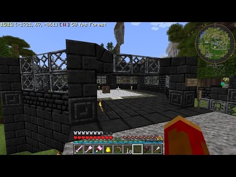 MInecraft Unabridged Ep 4 - The Enderman Tower Begins -  Primus Server Modded Survival