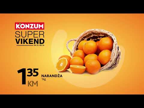 Super vikend akcija u Konzumu! 04.12.-06.12.2020.