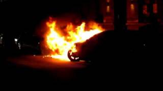 preview picture of video 'BMW cabrio on fire'
