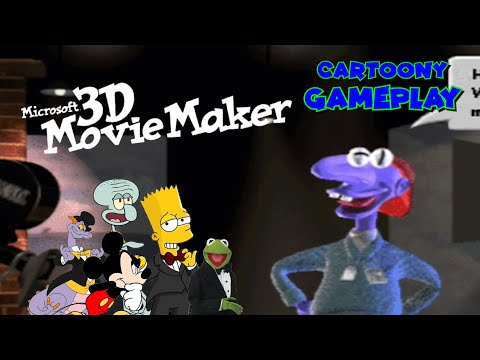 Cartoony Gameplay: Microsoft 3D Movie Maker