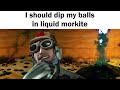 Dipping balls in liquid morkite