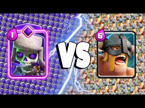 EVOLVED SKELETONS VS ELITE BARBARIANS - Clash Royale Challenge