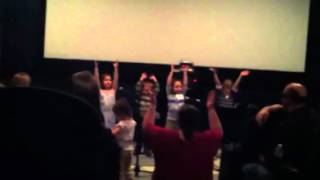 Kingdom kids singing &quot;we want to see Jesus lifted high&quot;