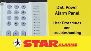 Star Alarms - DSC Power Alarm Panel Demo