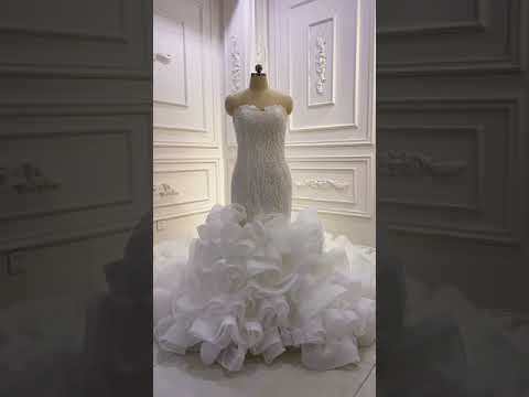 Mermaid full lace beading wedding dress 2022 Amanda...