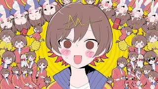 外人4コマ - ☪ テレパシ/ DECO*27 歌ってみた by 天月