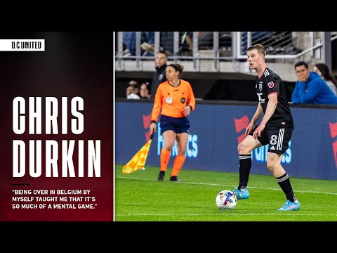 Chris Durkin: "Being over in Belgium by myself taught me that it's so much of a mental game."