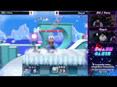 Smash Oasis PM: RG | Yoru (Ivysaur) vs Royal (Marth/IceClimbers) 12/16/16