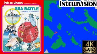 Sea Battle Intellivision 4k Gameplay