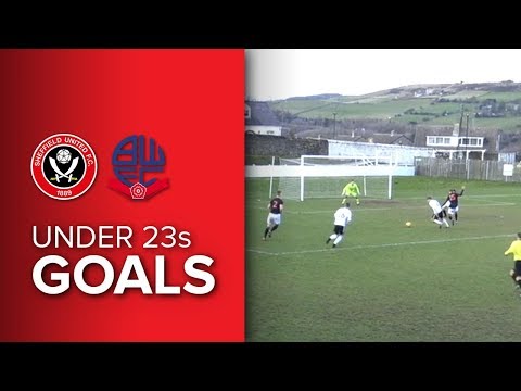 Blades Under 23s 4-0 Bolton Wanderers - goals