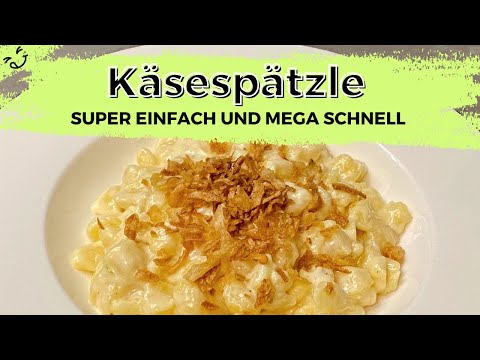 Käsespätzle wie vom Wirtshaus 🧀 – cremig & deftig