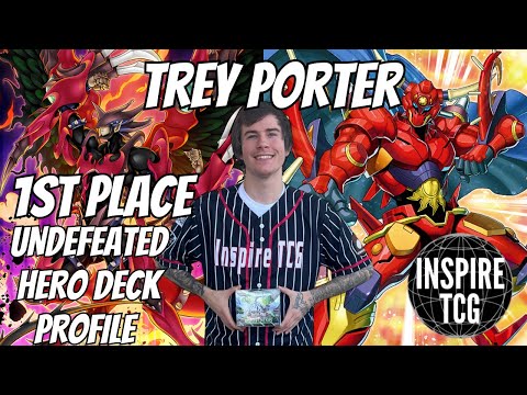 1ST PLACE UNDEFEATED HERO DECK PROFILE [5-0]  , BEST DECK OF THE NEW FORMAT????