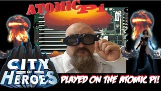 Playing City of Heroes on the Atomic Pi!