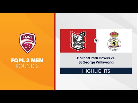 FQPL 2 Men R2 - Holland Park Hawks vs. St George Willawong Highlights