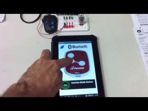 Electric lock gate contro lamp Video