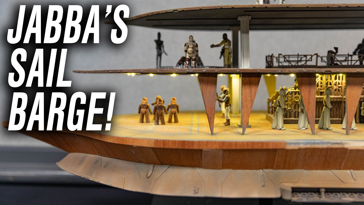 Star Wars Concept Art Turned Into Scale Model Diorama!