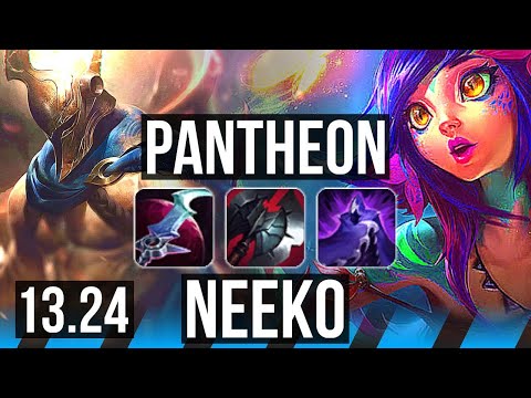 PANTH vs NEEKO (MID) | Legendary, 16/3/6, 300+ games | KR Master | 13.24
