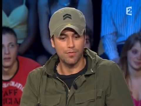 Enrique Iglesias - On n’est pas couché 22 mars 2008 #ONPC