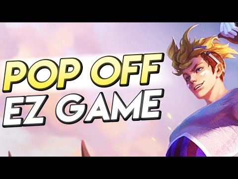 POP OFF EZREAL GAME (WITH WEBCAM) - Full Gameplay