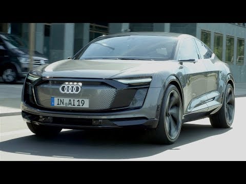 Audi Elaine Concept - IAA 2017 (Driving, Exterior & Interior Footage)