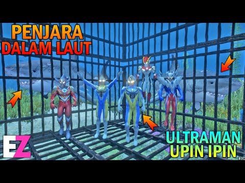ULTRAMAN UPIN IPIN DIPENJARA DALAM LAUT - GTA 5 SULTAN BOCIL