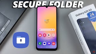 How To Create Secure Folder On Samsung Galaxy A25 5G